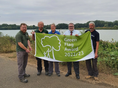 Bedford Borough Parks retain prestigious Green Flag Awards