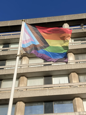 LGBTQ+ Progress Pride flag