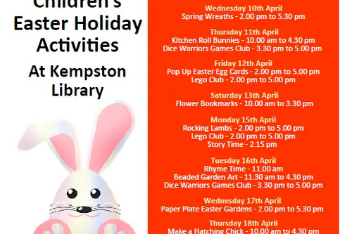 Kempston Library Easter 2019