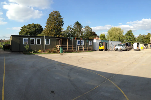 Harrold Lower School Temporary Classrooms Alongside Newly-Built Permanent Replacement