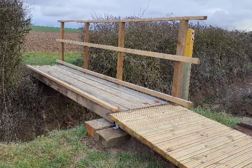 Swineshead footbridge