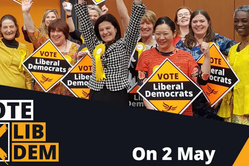 Vote LibDem in the upcoming Local Elections on May 2 2019