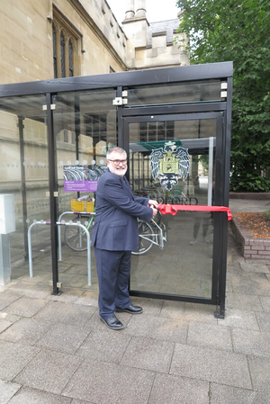 The new Smart Bike Shelter