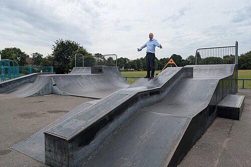 Dean Crofts at Jubilee Skate Park