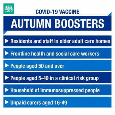 NHS autumn COVID Booster