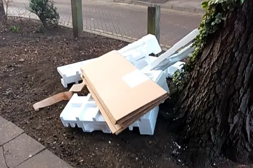 Rutland Road fly-tipping