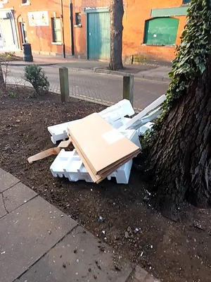 Rutland Road fly-tipping