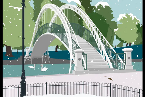 Design Produced by Tabitha Mary for Mayor Dave Hodgson's Christmas Card