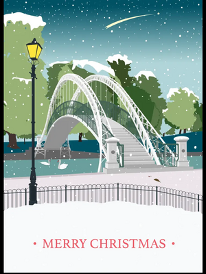 Design Produced by Tabitha Mary for Mayor Dave Hodgson's Christmas Card