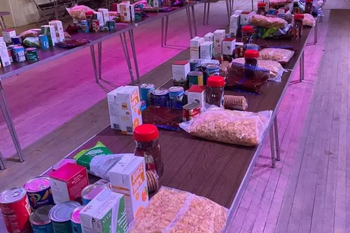 Emergency food parcels