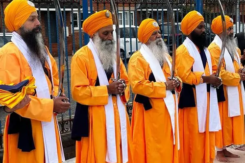 Vaisakhi celebrations at the Guru Nanak Gurdwara - April 2023