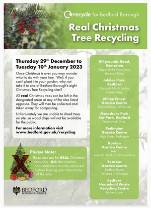 Christmas Tree recycling