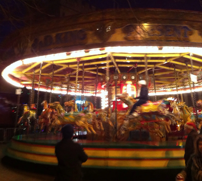 The Carousel at Bedford's Christmas Fair