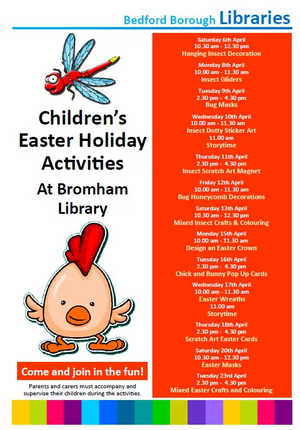 Bromham Library Easter 2019