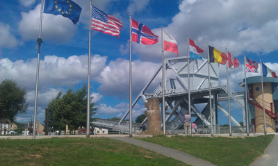 Pegasus Bridge [Site of one of the earliest operations of D-Day 1944, WW2]