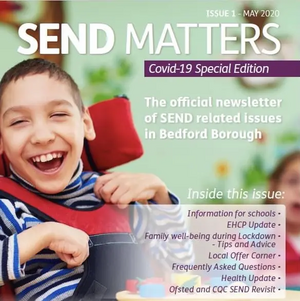 Bedford Borough SEND Matters Newsletter First Edition Cover