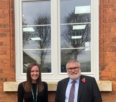 Mayor Dave visits Bedford Road Primary School