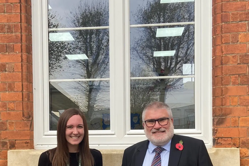 Mayor Dave visits Bedford Road Primary School