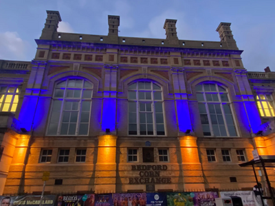 Bedford Corn Exchange - Ukraine Vigil