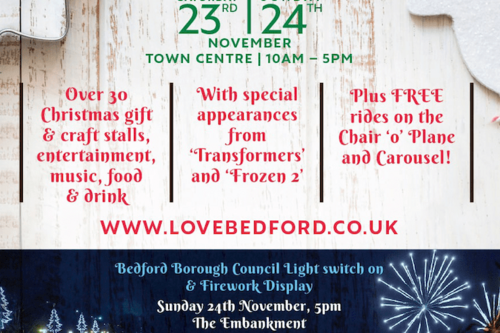 Bedford Christmas Fair and Lights Switch On