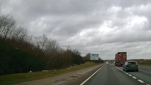 A421 heading east