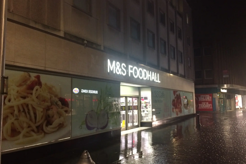 M&S in Bedford Town Centre