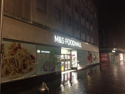 M&S in Bedford Town Centre