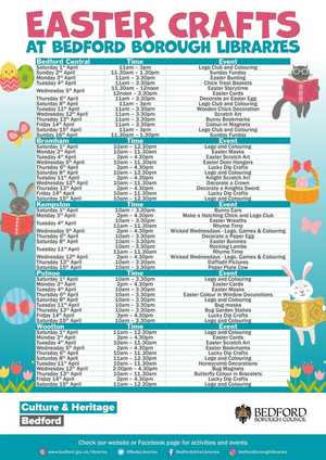 Easter Library activities