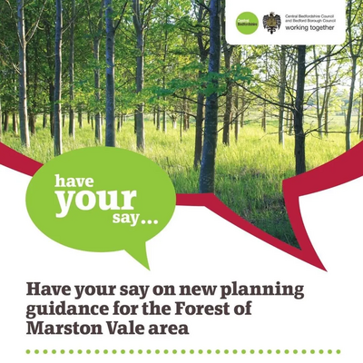 Have your say on the new planning guidance for the Forest of Marston Vale area