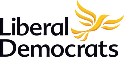 Charcoal Liberal Democrats Logo