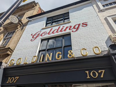 Goldings Shopfront