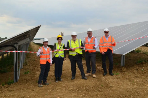 Opening of Elstow Solar Farm