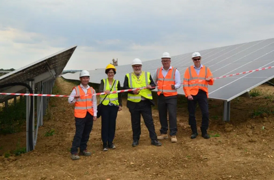 Opening of Elstow Solar Farm