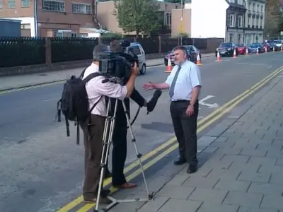 Dave Hodgson tells BBC Look East about the St Mary's Street works