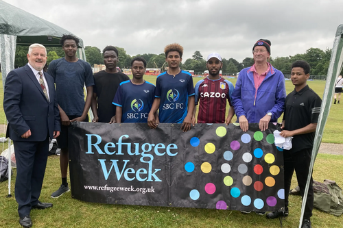 Refugee Week football