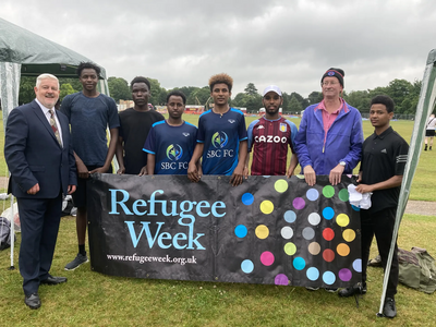 Refugee Week football