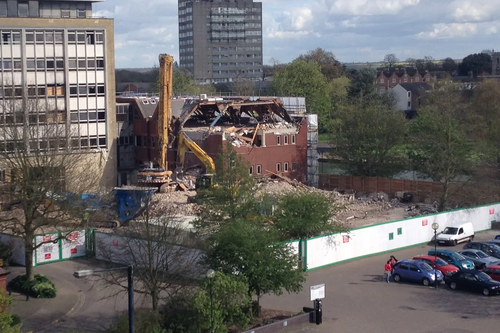 Demolition of Bedford Town Hall Annex Office Building