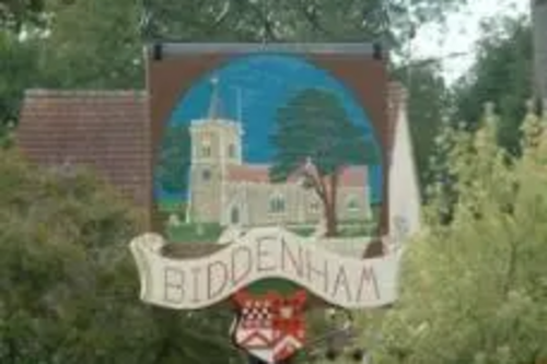 Biddenham village sign