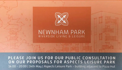 Newnham Park Proposals Public Consultation Flyer