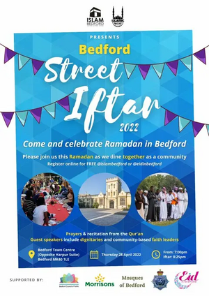 Bedford Street Iftar April 2022