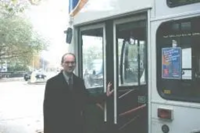 Michael with bus