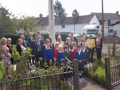 The Wootton Family of Schools Join Together in Remembrance at Cranfield War Memorial