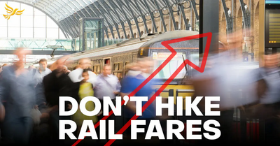 Conservatives Hike Rail Fares