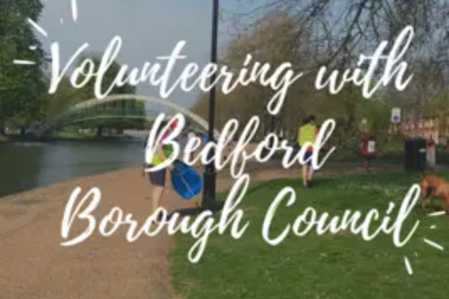 Bedford Borough Council volunteering graphic