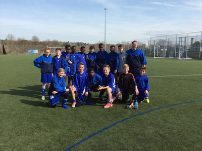 2013-14 Bedford and District Schools FA Under 13s squad photo