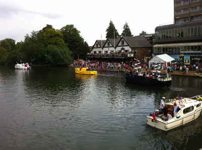 Bedford River Festival Parade of Boats