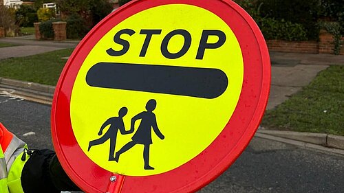 School crossing sign