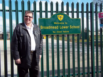 Cllr Tim Hill Broadmead Lower School