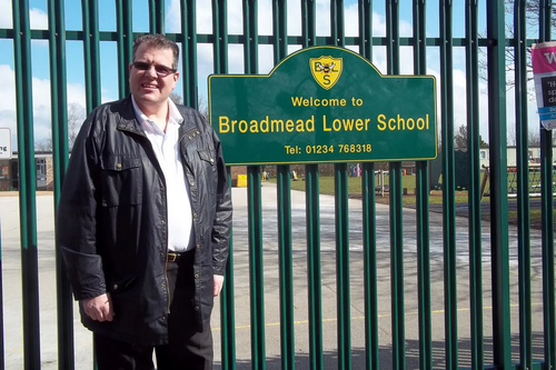 Cllr Tim Hill Broadmead Lower School