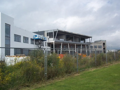 The Bedford Academy New Building Taking Shape During Construction